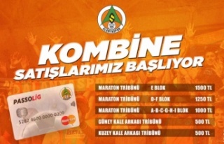 Alanyaspor'da kombine satışları bugün başlıyor