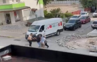 Alman kadın ve Rus erkeğin yaralandığı silahlı...