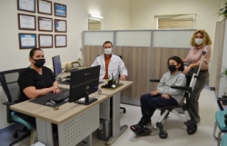 Antalya'dan gelen hasta şifayı Alanya'da...