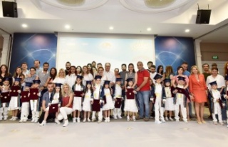 Antalya OSB Gündüz Bakımevinde mezuniyet sevinci