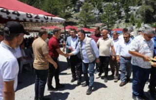 Başkan Yücel'den yaylalarda yoğun mesai