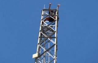 Baz istasyonuna çıkan şahıs 30 saat sonra gazlı...