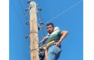 Gazipaşa'da elektrik akımına kapılan genç...