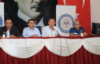 Kaymakam Ürkmezer başkanlığında turizm sezonu...