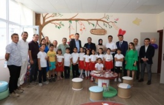 Kaymakam Ürkmezer Çıplaklı İlkokulu'nu ziyaret...