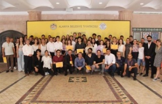 Liseler Arası Tiyatro Şenliği teşekkür töreni...