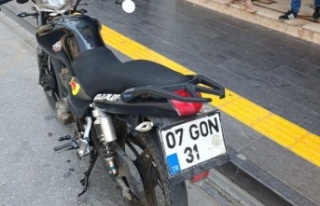 Motosiklet sürücüsü değil, trafik canavarı çıktı