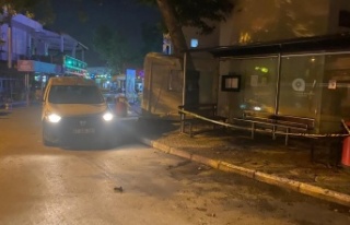 Yaşlı adam durakta ölü bulundu