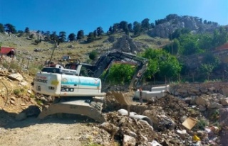 Alanya Belediyesi'nin yayla ve kırsal mesaisi...