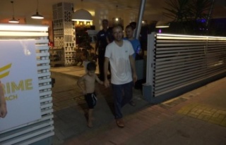 Alanya'da polisi karada ve denizde alarma geçiren...