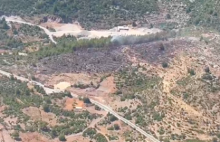 Alanya Gözübüyüklü mahallesinde korkutan yangın