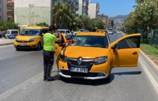 Alanya’da taksinin çarptığı kadın hayatını...