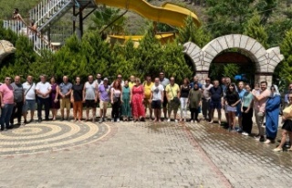 Alanyalı gazeteciler Dimçayı'nda buluştu