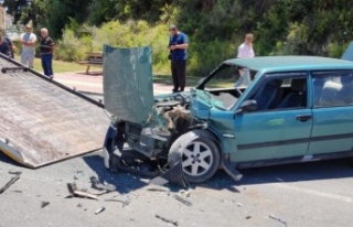 Alkollü sürücünün trafik kazası: 2 yaralı