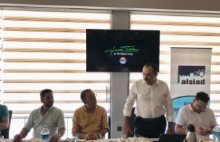 ALTSO Başkan Adayı Toksöz ALSİAD üyeleri ile...