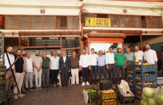 ALTSO Başkan Adayı Toksöz'den hal komisyoncularına...