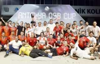 Antalya OSB Firmalar Arası Halı Saha Futbol Turnuvası...