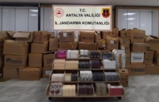 Antalya’da 1 milyon 750 bin TL değerinde 8 bin...