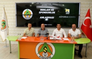 Astoria Homes Alanyaspor'un reklam sponsoru oldu