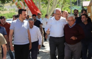 Aydın ve Toklu'dan yayla ziyaretleri