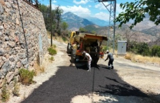 Büyükşehir ekipleri yayla yollarında yoğun mesaide