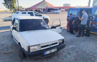 Çalıntı araçla hırsızlık yapan şüpheli yakalandı