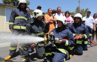 Fransız öğrencilere büyük Manavgat yangını...