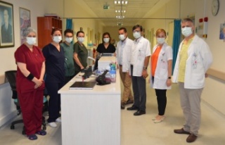 Hastanede bayram çoşkusu