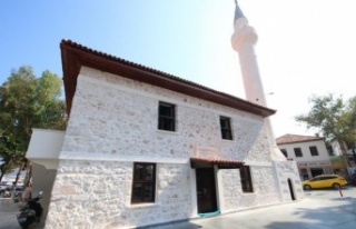 Kaş’ta restorasyonu biten Süleyman Çavuş Camii...