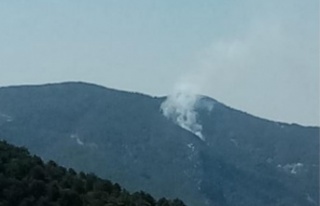 Komşuyu korkutan yangın kontrol altında