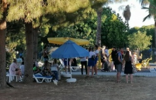 Manavgat'ta 5 yıldızlı otelde yangın paniği