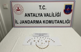 Manavgat’ta 10 milyon TL değerinde tarihi eser...