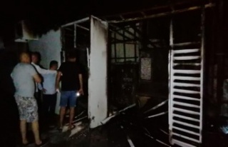 5 Yıldızlı otelin sahil barında korkutan yangın