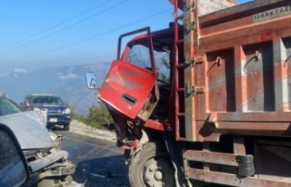 Alanya Kuşyuvası yolunda kaza: 1 yaralı