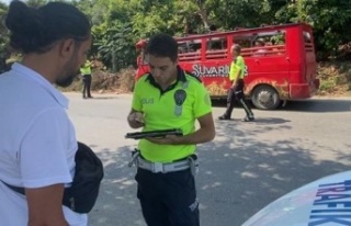 Alanya’da safari araçları denetlendi