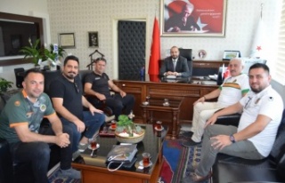 Alanyaspor taraftar grubundan Başhekim'e ziyaret