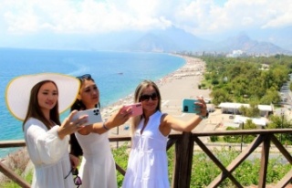 Antalya’nın dünyaca ünlü sahilinde hafta sonu...