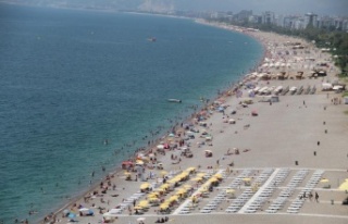 Antalya’ya hava yoluyla gelen turist sayısı 7...