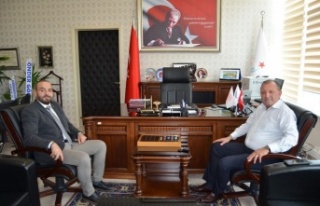 Başhekim Karahan'ın yoğun ziyaret günü