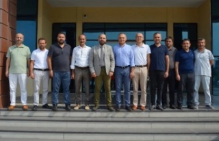 Başhekime 'Hayırlı olsun' ziyaretleri...