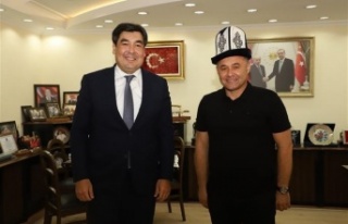 Büyükelçi Koshonov’dan Başkan Yücel’e ziyaret
