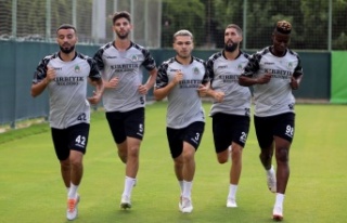 Corendon Alanyaspor, İstanbulspor maçı hazırlıklarına...