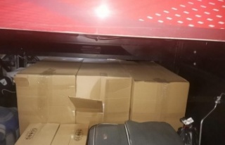 Gazipaşa'da 150 bin adet makaron ele geçirildi