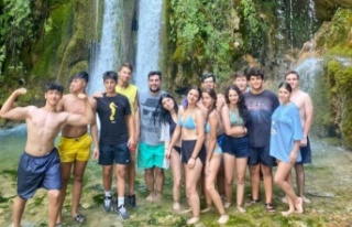 Öğrenciler yaz kampındaydı