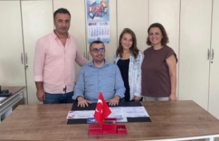 TEÇ-SEN Alanya'da nöbet değişimi