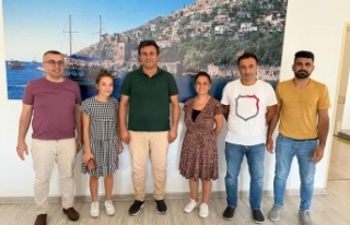 TEÇ-SEN'den Müdür Yılmaz'a ziyaret