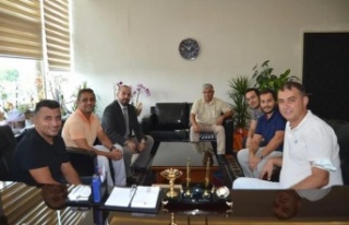 Türk Sağlık Sen Başhekim Karahan'ı ziyaret...