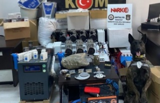 Uyuşturucu ve kaçak sigara operasyonuna 1 tutuklama