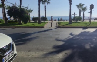 Alanya'da motosikletin çarptığı hamile anne...