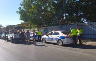 Alanya’da safari araçları denetlendi